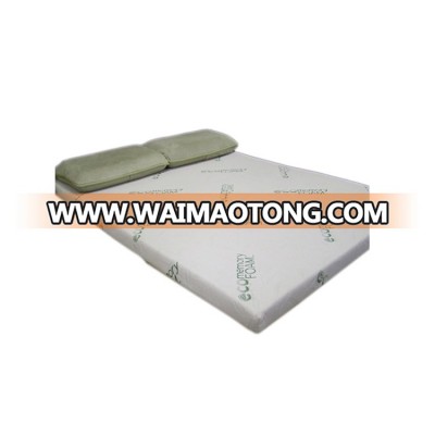 Sleep Well Factory Price Soft Bamboo Silicone Polymer Elastic Felt Pad Memory Foam Mattress Topper