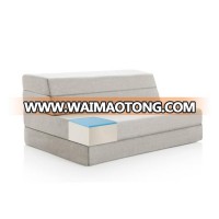 2019 New comfortable queen size gel memory foam folding mattress